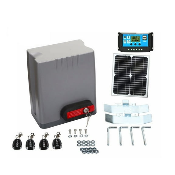 Auto System 24V 800KG Automatic Sliding Gate Opener With Solar Panel And Controller ,Easy to Install