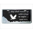 thumbnail image 1 of Auto Tag-Deluxe-They Shall Mount Up-Silver/Black, 1 of 1