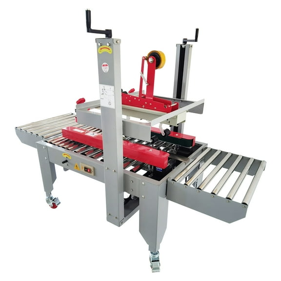 Auto Tape Sealing Packing Machine Case Carton Tape Sealer Box Carton Sealer for 4.72"-19.68"
