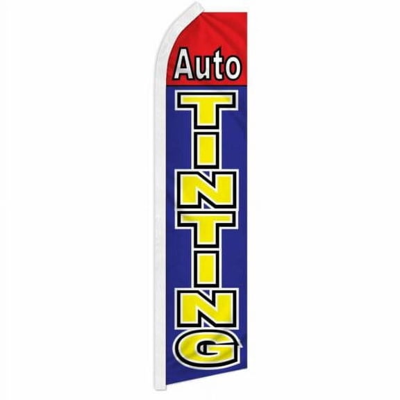 Auto Tinting Swooper Super Feather Advertising Marketing Flag