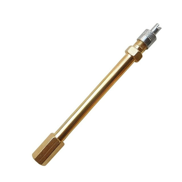AutoTire Valve Extension Adaptor Air Tyre Stem Extender Iation Stright