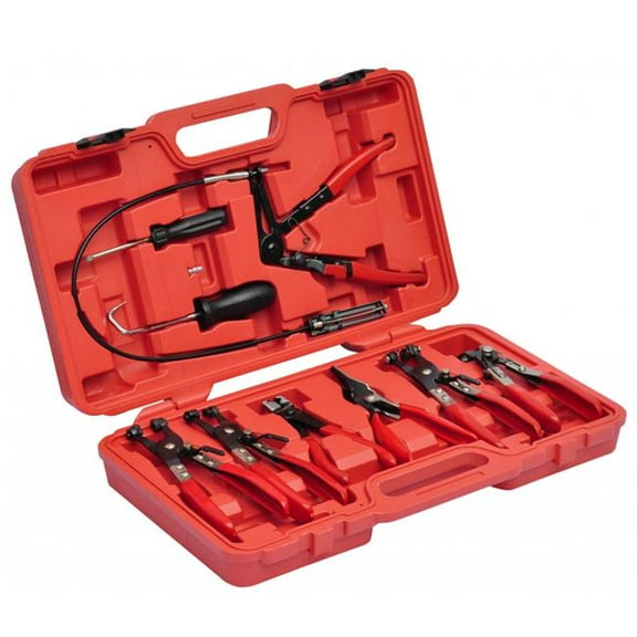 Auto Tool Long Gripper Cable Hose Clamp Plier Remover Set