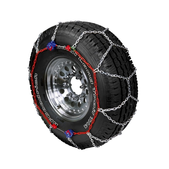 Peerless Chain 0232805 Auto-Trac Self-Tightening Tire Chains for Snow and Ice, Truck and SUV, 1 Pair