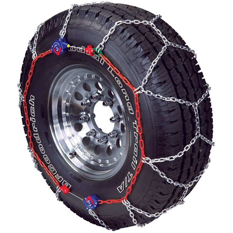 Auto-Trac Chain Car/ Truck/ SUV/ CUV Snow Tire Chains Set of 2 