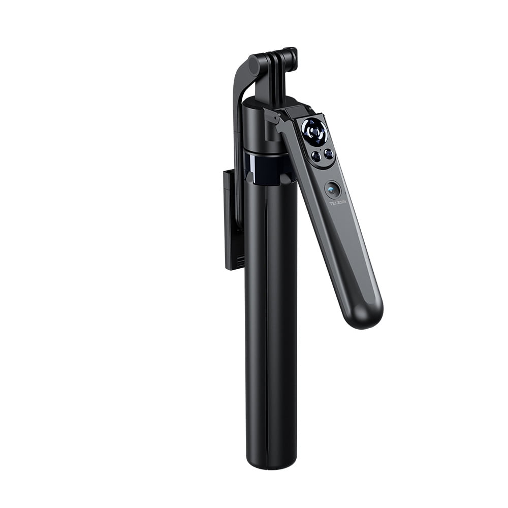 Auto Tracking Smartphone Gimbal - Bigcan 4-Axis Face Recognition Selfie Stick Tripod with Remote, AI Stabilization, 160cm Extendable for Vlog TikTok YouTube Live Streaming
