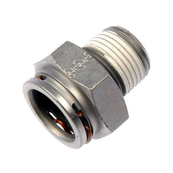 Auto Trans Oil Cooler Line Connector - Compatible with 1996 - 2002 Chevy Express 1500 5.7L V8 1997 1998 1999 2000 2001