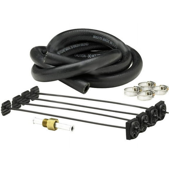 Auto Trans Oil Cooler Mounting Kit - Compatible with 1979 - 2001 Honda Prelude 1980 1981 1982 1983 1984 1985 1986 1987 1988 1989 1990 1991 1992 1993 1994 1995 1996 1997 1998 1999 2000