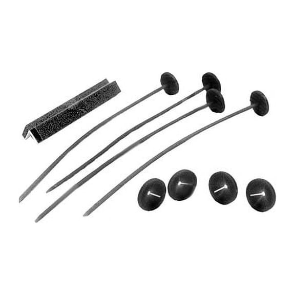 Auto Trans Oil Cooler Mounting Kit - Compatible with 1987 - 2010 Dodge Dakota 1988 1989 1990 1991 1992 1993 1994 1995 1996 1997 1998 1999 2000 2001 2002 2003 2004 2005 2006 2007 2008 2009