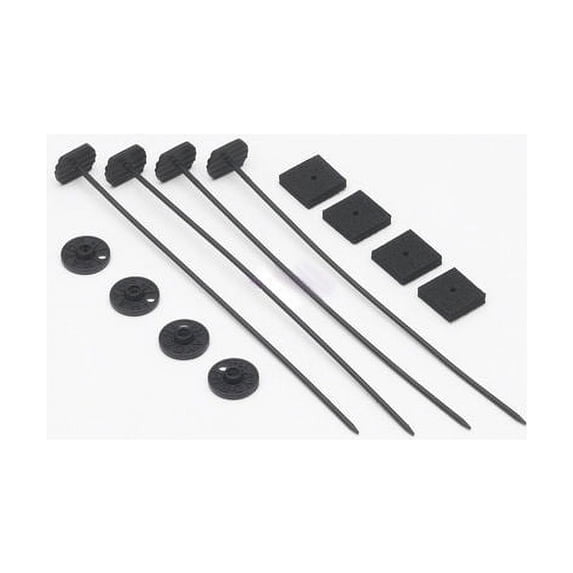 Auto Trans Oil Cooler Mounting Kit - Compatible with 1996 - 2021 Toyota RAV4 1997 1998 1999 2000 2001 2002 2003 2004 2005 2006 2007 2008 2009 2010 2011 2012 2013 2014 2015 2016 2017 2018 2019