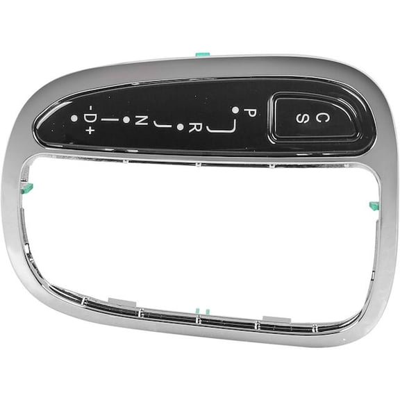 Auto Trans Shift Cover Plate - Compatible with 2002 - 2007 Mercedes-Benz C230 2003 2004 2005 2006