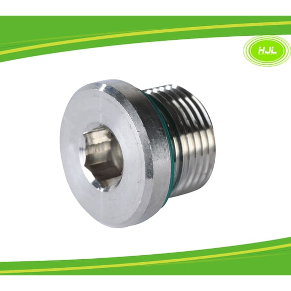 Auto Transmission Oil Pan Drain Plug w/ Seal Ring (M18x1.5)Compatible with BMW 24117552349