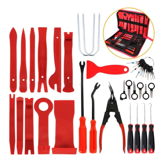 Auto Trim Removal Tool Car Removal Tool Set Fastener/Remover for Car Panel Radio Removal Installer Repair