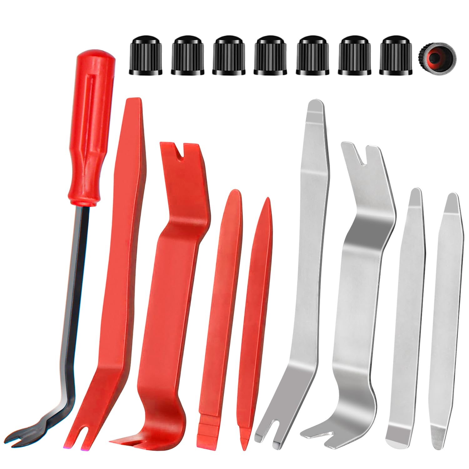 Auto Trim Removal Tool SSF20 Kit, Wetado 17 Pcs Auto Car Trim Tool Set ...