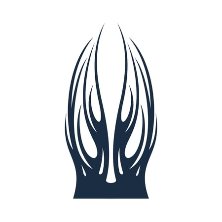 Auto Truck Car Hood Flames Graphics Decals HH39
