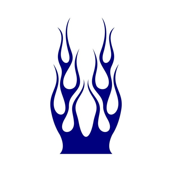 Auto Truck Car Hood Flames  Graphics Decals HH58