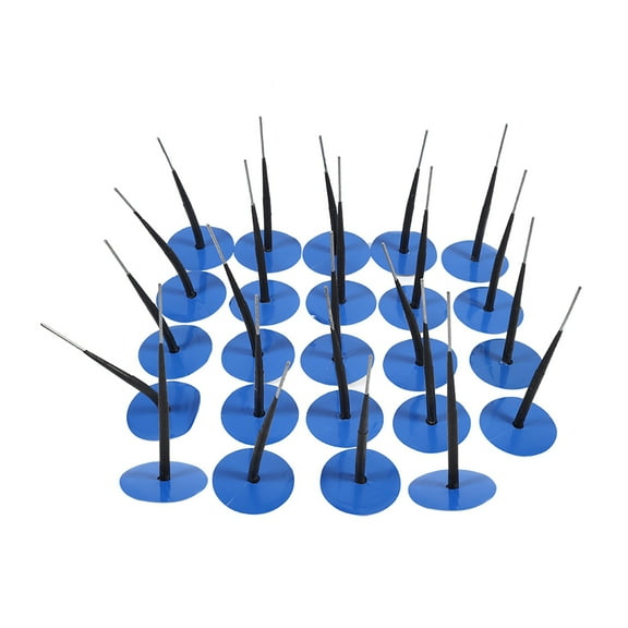 Auto Tubeless Tire Tyre Puncture Repair Wired 4.5mm Mushroom Plug Patch Gum Tire Repair Patch Plug for Truck Dipped Stem (24Pcs)