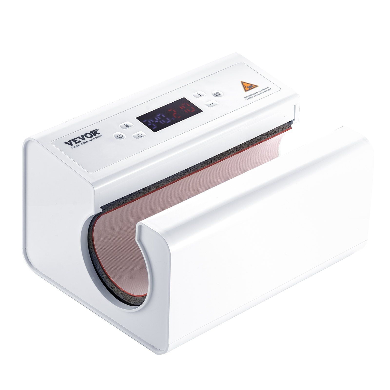 Auto Tumbler Heat Press Machine for 11-30oz Mugs, 360° All-Over Sublimation Printer for Tumblers, Cups, White