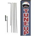 thumbnail image 1 of Auto Tune-Up Rectangle Feather Banner Flag with Pole Kit and Ground Spike for, Large Signs for Auto Service and Repair Businesses, 1 of 3