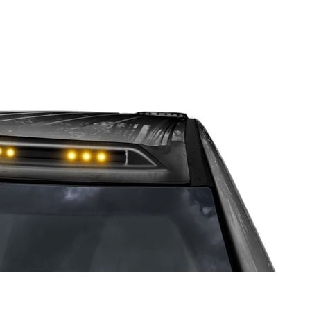 Auto VentShade (AVS) by RealTruck AeroCab Color Match Marker Light Brilliant Black Crystal Pearlcoat-AXR Compatible with 2016-2018 Dodge Ram 1500, 2019-2024 Ram 1500 Classic Except Sport & Rebel
