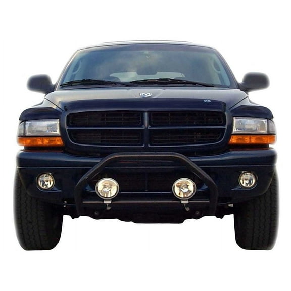 Auto VentShade (AVS) by RealTruck Bugflector II Bug Shield Three Piece | Mounts in Front of Grille Smoke Compatible with 1994-2004 Dodge Dakota, 1998-2003 Dodge Durango