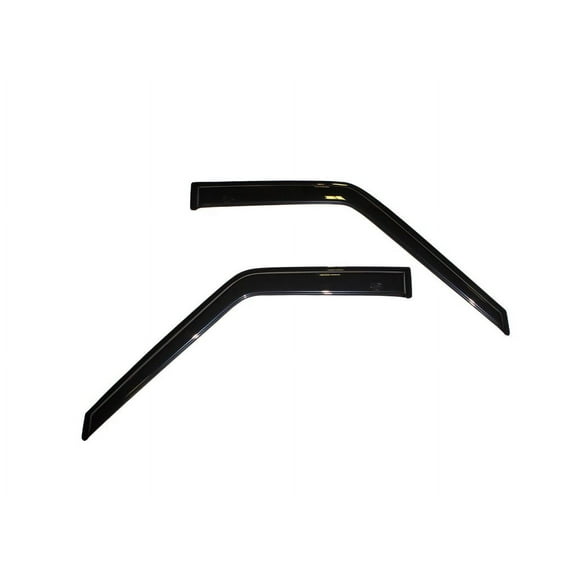 AVS 92023 Original Ventvisor Side Window Deflector Dark Smoke; 2-Piece Set; 1984-1988 Toyota Pickup; 1984-1989 4Runner 2-Door without Vent Windows