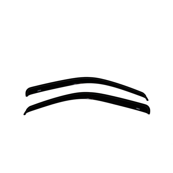 Auto Ventshade (AVS) Ventvisor Window Visors: Outside Mount, Smoke, Front Windows, 2 Piece Set