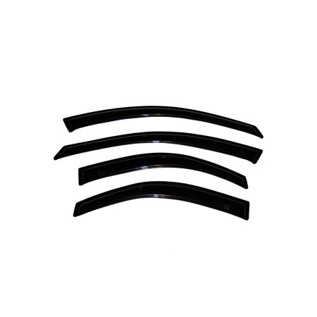 Auto VentShade (AVS) by RealTruck Outside Mount Ventvisor® Window Deflectors Front & Rear Set Compatible with 1995-2000 Chrysler Cirrus, Dodge Stratus Sedan, 1996-2000 Plymouth Breeze