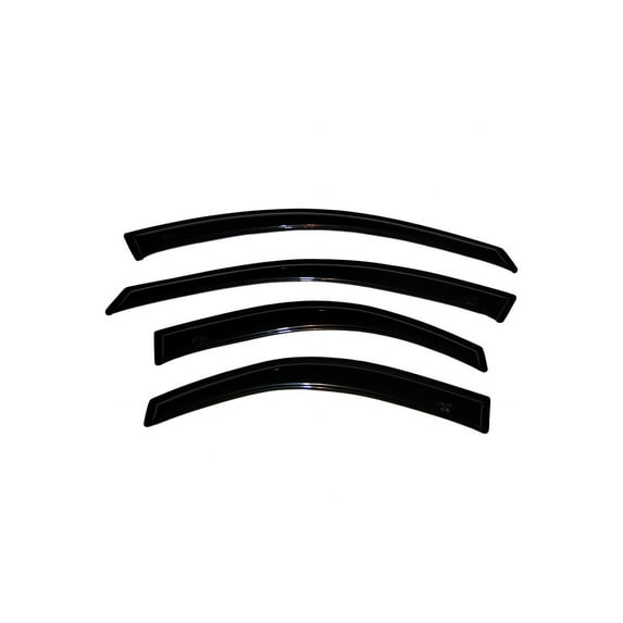 Auto VentShade (AVS) by RealTruck Outside Mount Ventvisor® Window Deflectors Front & Rear Set Compatible with 1995-2000 Chrysler Cirrus, Dodge Stratus Sedan, 1996-2000 Plymouth Breeze