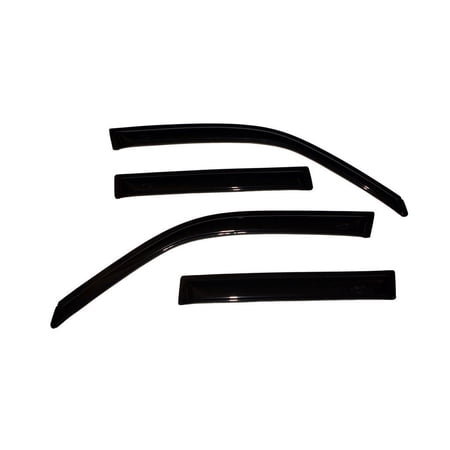 Auto VentShade (AVS) 94221 Outside Mount VentvisorWindow Deflectors Front & Rear Set Fits 1998-2001 Lexus LX LX470, 1998-2007 Toyota Land Cruiser