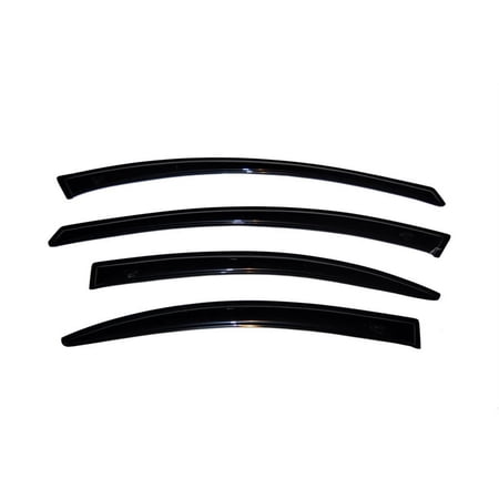 Auto VentShade (AVS) by RealTruck Outside Mount Ventvisor® Window Deflectors Front & Rear Set Compatible with 1999-2004 Chrysler 300M, 1998-2004 Chrysler Concorde Sedan, 1999-2001 Chrysler LHS Sedan