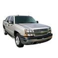 thumbnail image 1 of Auto VentShade (AVS) by RealTruck AeroSkin Chrome Bug Shield Compatible with 2003-2004 Chevy Silverado 1500, 2500, 3500, 1 of 4