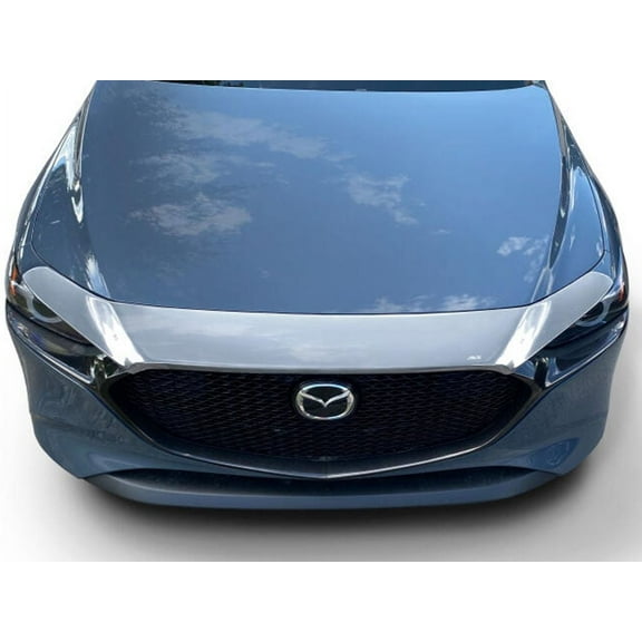 Auto VentShade (AVS) by RealTruck AeroSkin Chrome Bug Shield Compatible with 2018-2024 Mazda CX-5