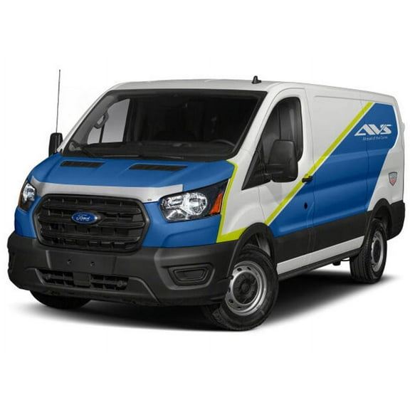 Auto VentShade (AVS) by RealTruck AeroSkin Chrome Bug Shield Compatible with 2021-2024 Ford Transit, 2020 Ford Transit From 07/2020