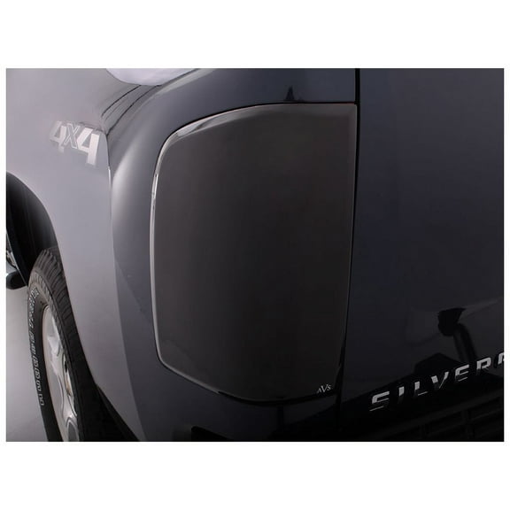 Auto VentShade (AVS) by RealTruck Blackout Tail Light Covers Compatible with 2014-2018 GMC Sierra 1500