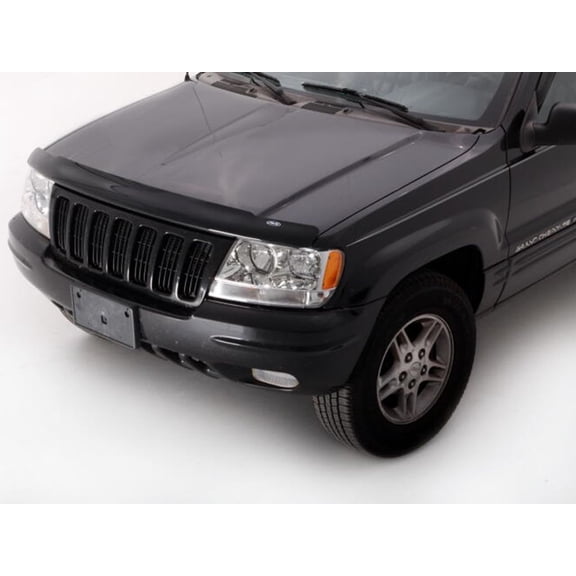 Auto VentShade (AVS) by RealTruck Bugflector Bug Shield Smoke 1 Pc Compatible with 1999-2004 Jeep Grand Cherokee