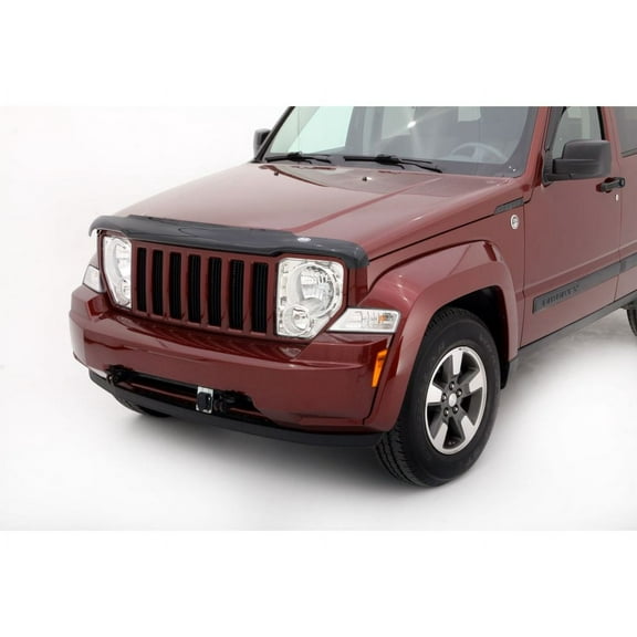 Auto VentShade (AVS) by RealTruck Bugflector II Bug Shield 1 Pc Smoke Compatible with 2008-2012 Jeep Liberty