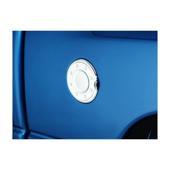 Auto VentShade (AVS) by RealTruck Chrome Gas Cover Compatible with 1994-2008 Dodge Ram 1500, 1994-2010 Dodge Ram 2500, 3500
