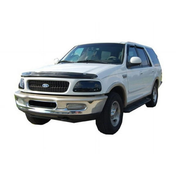 Auto VentShade (AVS) by RealTruck Headlight Covers Black 2-pc set Compatible with 1997-2002 Ford Expedition, 1997-2003 Ford F150, 1997-2003 Ford F250