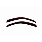 Auto Ventshade AVS 192098 Ventvisor In-channel Deflector 2 Pc., Front Smoke