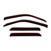 Auto VentShade AVS 194109 Ave194109 09-13 Ram 1500/11-13 Ram 2500/3500 Crew/Mega Cab 4Pc In-Channel Ventvisor-Smoke