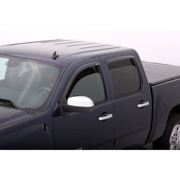 Auto VentShade (AVS) by RealTruck Outside Mount Ventvisor 4 Pc Fits 07-13 Avalanche, 08-13 Silverado/Sierra 1500, 08-14 Silverado/Sierra 2500, 3500, 2007 1500, 2500, 3500, 07-14 Suburban, Yukon XL