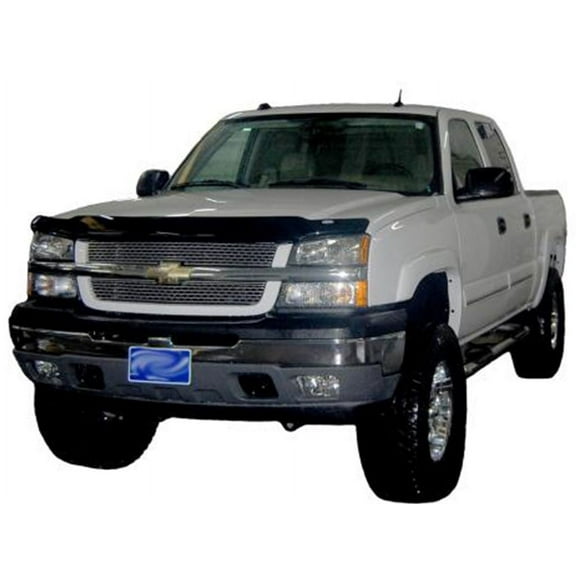 Auto Ventshade [AVS] Bugflector / Hood Shield | Fits 2005-2006 Chevrolet Silverado 1500, 2500HD, 3500, 1 pc. | Dark Smoke-23725