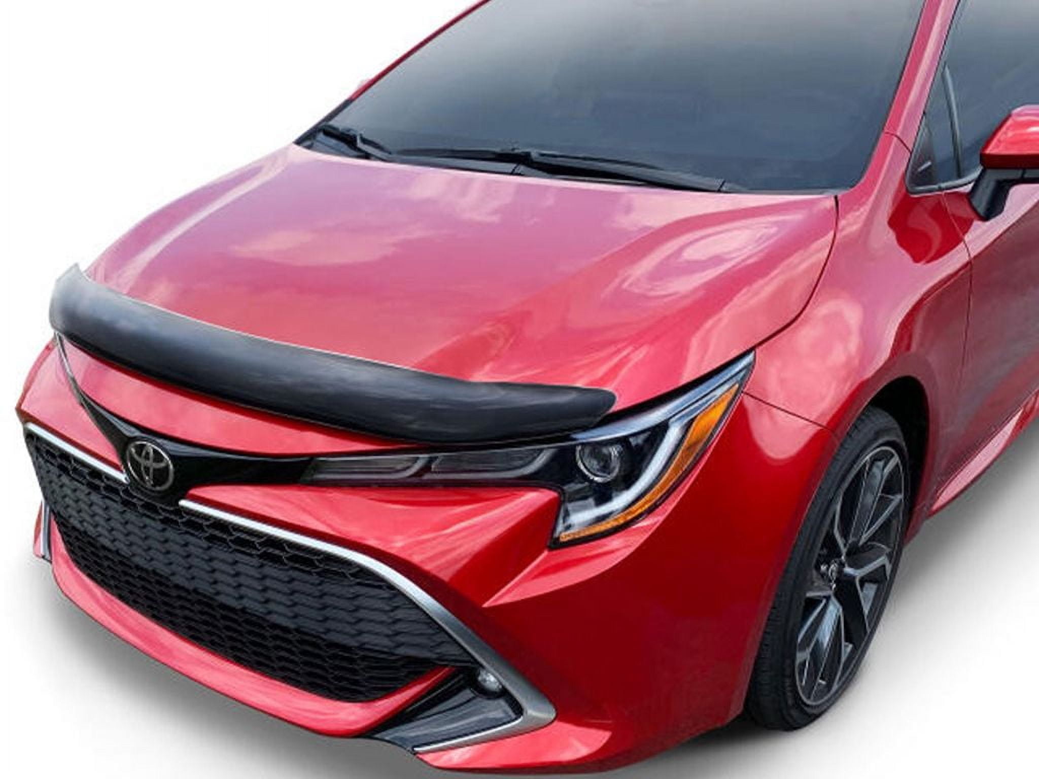 Auto Ventshade [AVS] Carflector / Hood Shield | Fits 2020 -2024 Toyota Corolla, 1 pc. | Dark Smoke-20233