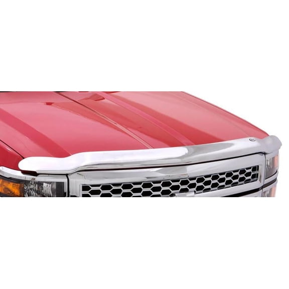 AVS 15-18 Ford F-150 High Profile Hood Shield - Chrome