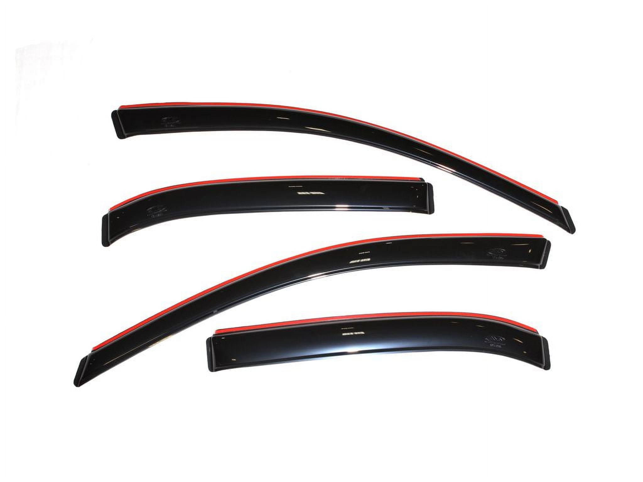 Auto Ventshade [AVS] In-Channel Ventvisor / Window Deflectors Fits 2007 - 2011 Toyota Camry, 4 pcs. Smoke - 194425