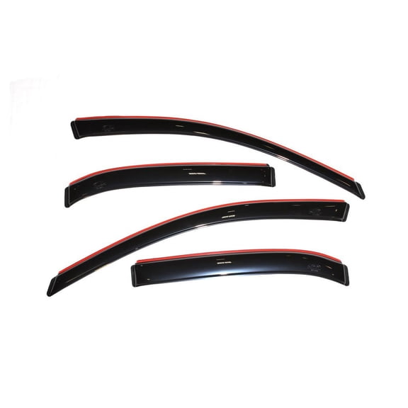Auto VentShade (AVS) 194425 Ventvisor In-Channel Front & Rear Window Deflectors 4pc - Smoke Fit 07-11 Toyota Camry