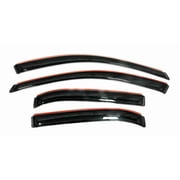 AVS 11-15 Kia Sorento Ventvisor In-Channel Front & Rear Window Deflectors 4pc - Smoke