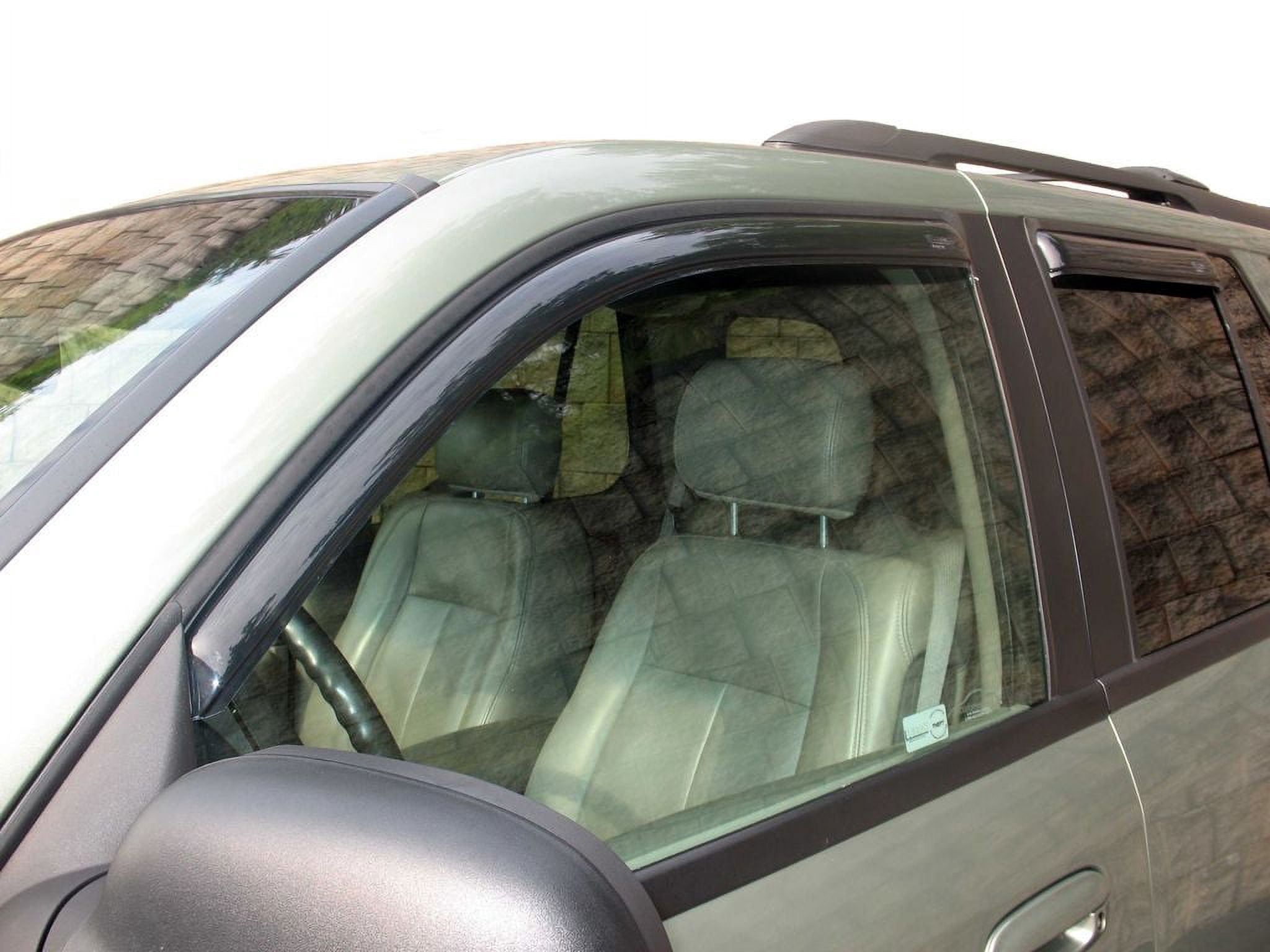 Auto Vent Shade 94161 Side Window Deflectors, 4-Piece Set For 2009-2017 Chevrolet Traverse, Dark Smoke - View #10