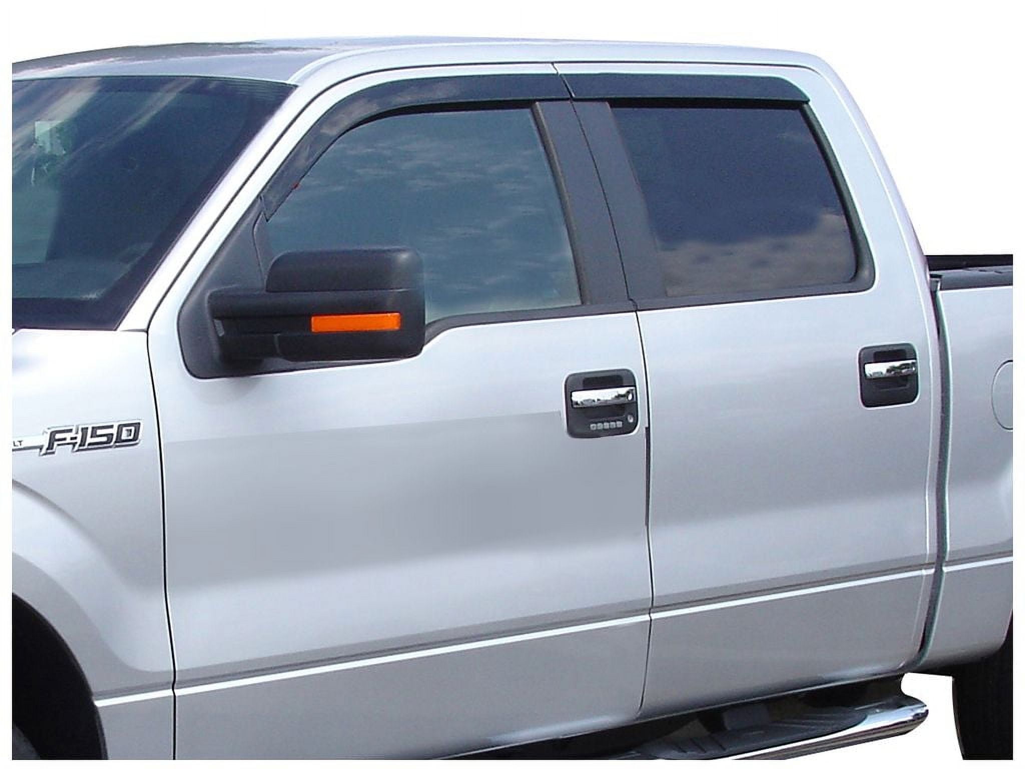 Auto VentShade (AVS) 794058 Low Profile Ventvisor Window Deflectors Fits 2023-2024 Honda CR-V, 4 pcs. Smoke w/Chrome Trim-