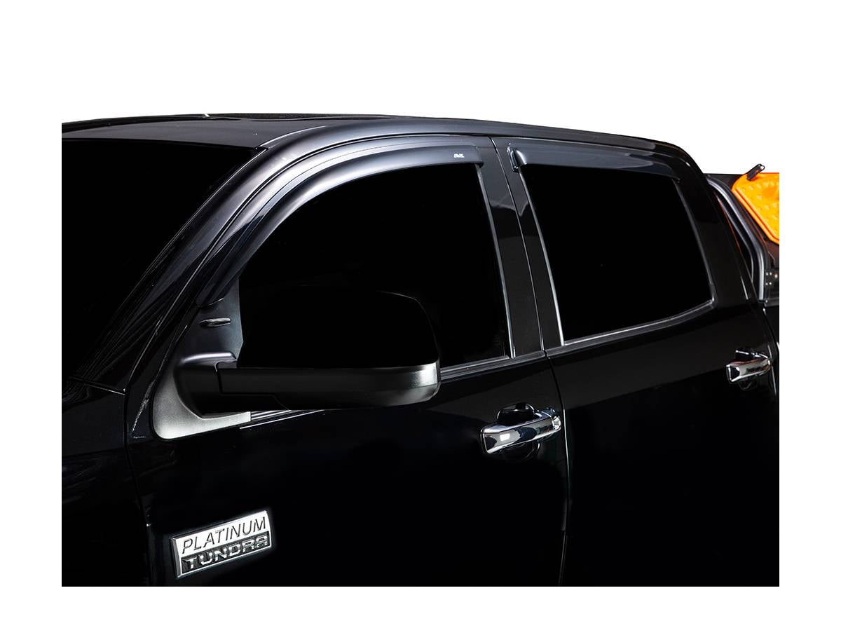 AVS Tape-On Vent Visors Fit 2007-2021 Toyota Tundra CrewMax